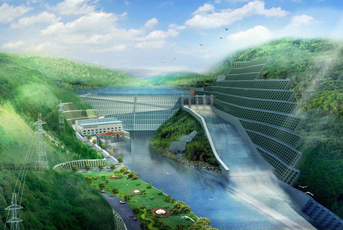 七里河老挝南塔河1号水电站项目